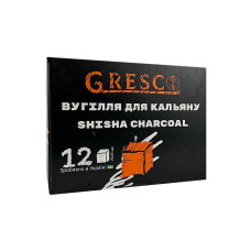 УГОЛЬ ОРЕХОВЫЙ GRESCO 0,165 КГ (12 КУБИКОВ) 25 ММ