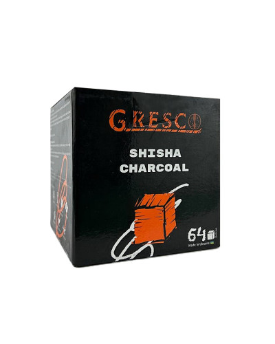 ВУГІЛЛЯ ГОРІХОВЕ GRESCO 1 КГ (64 КУБИКА) 26 ММ
