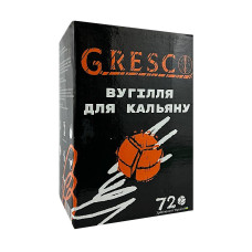УГОЛЬ ОРЕХОВЫЙ GRESCO 1 КГ (72 шт) под калауд