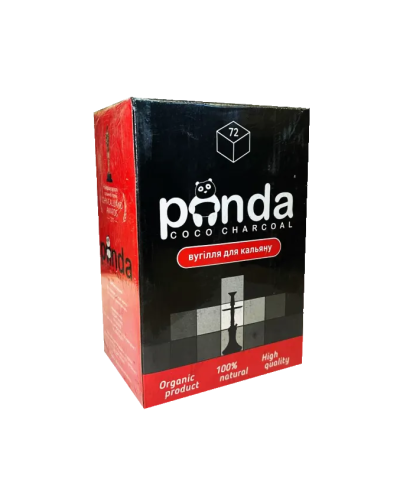 Вугілля кокосове Panda ( 72 куба) 25 ММ