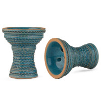 Чаша для кальяна GUSTO Bowls Turkish v2.0 Glaze Blue (синяя)