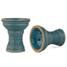 Чаша для кальяну GUSTO Bowls Turkish v2.0 Glaze Blue (синя)