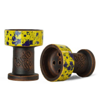 Чаша для кальяна GUSTO Bowls ROOK Yellow Blue (желто синяя)