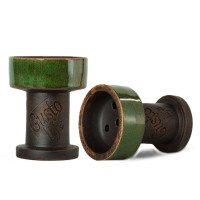 Чаша для кальяна GUSTO Bowls ROOK Green (зеленая)