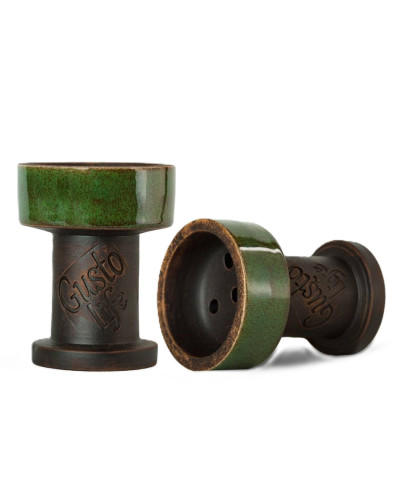 Чаша для кальяна GUSTO Bowls ROOK Green (зеленая)
