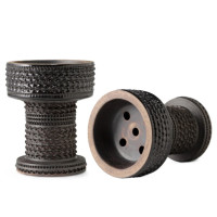 Чаша для кальяна GUSTO Bowls ROOK Design Black (черная)
