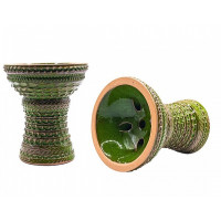 Чаша для кальяна GUSTO Bowls Turkish v2.0 Glaze Light Green (светло зеленая)