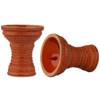Чаша для кальяна GUSTO Bowls Turkish v2.0 Glaze Orange (оранжевая)