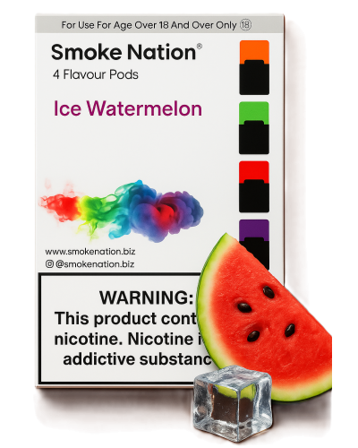 Картриджі Smoke Nation для JUUL 1 Ice Watermelon (кавун лід) 5%