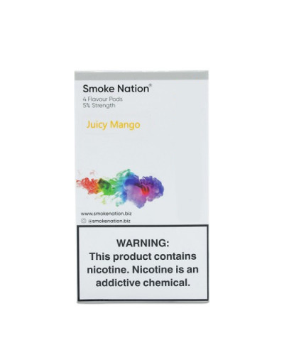 Картриджі JUUL 1 Smoke Nation Juicy Mango 50мг (5%)