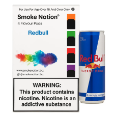 Картриджі Smoke Nation для JUUL 1 Redbull (енергетик) 5%