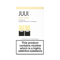 Картриджи JUUL 1 Royal Creme (ванильный крем) 20мг (2шт)