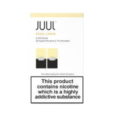 Картриджи JUUL 1 Royal Creme (ванильный крем) 20мг (2шт)