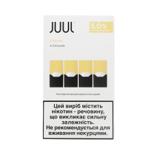 Картриджи JUUL 1 Royal Creme (ванильный крем) 20мг