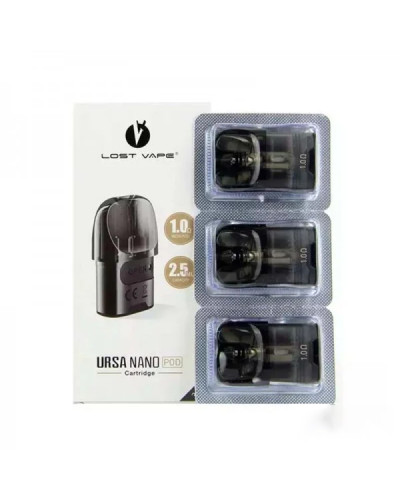 Картридж Lost Vape Ursa Nano 2.5 мл с сопротивлением 1.0 Ом