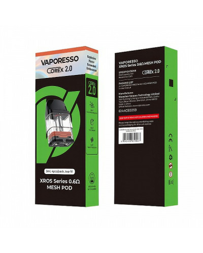 Картридж VAPORESSO XROS 0.6 Ом 3 мл