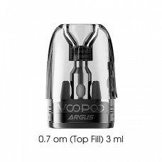 Картридж VooPoo Argus Top Fill, об'єм 3 мл, опір 0.7 ОМ