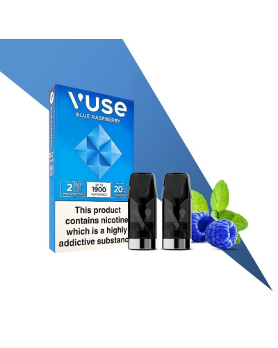 Картриджи VUSE Pro Nic Salts eLiquid Pods 20 мг (2%) Blue raspberry (синяя малина)
