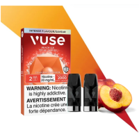 Картриджи VUSE Extra Intense Flavour Pods 20 мг (2%) Peach ice (персик лед)
