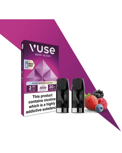 Картриджі VUSE Extra Intense Flavour Pods 20 мг (2%) Berry blend (ягідний мікс)