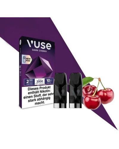 Картриджи VUSE Extra Intense Flavour Pods 10 мг (1%) Dark Cherry (вишня)
