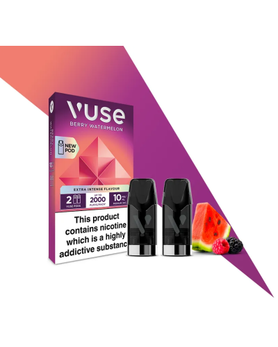 Картриджи VUSE Extra Intense Flavour Pods 10 мг (1%) Berry watermelon (ягоды арбуз)
