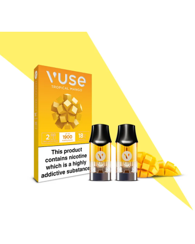 Картриджи VUSE Pro Nic Salts eLiquid Pods 18 мг (1,8%) Tropical mango (тропический манго)