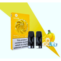 Картриджи VUSE ePod Nic Salts eLiquid Pods 12 мг (1,2%) Banana ice (банан лед)