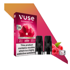 Картриджі VUSE Extra Intense Flavour Pods 20 мг (2%) Raspberry ice (малина лід)