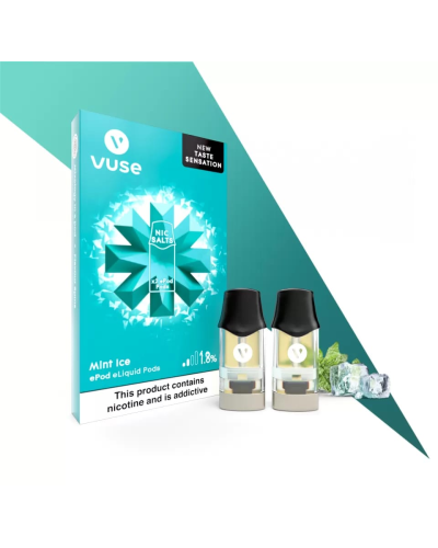 Картриджи VUSE 18 мг (1,8%) Mint ice (м'ята лід)