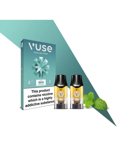 Картриджи VUSE Pro Nic Salts eLiquid Pods 3 мг (0.3%) Chilled mint (холодная мята)