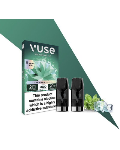 Картриджи VUSE Extra Intense Flavour Pods 20 мг (2%) Mint ice (мята лед)