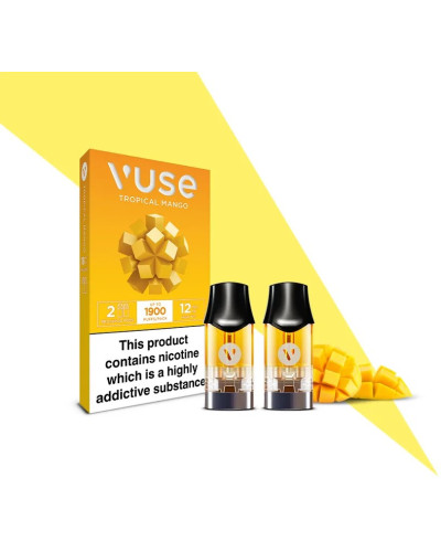 Картриджи VUSE Pro Nic Salts eLiquid Pods 12 мг (1,2%) Tropical mango (тропический манго)
