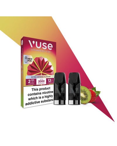 Картриджи VUSE Extra Intense Flavour Pods 12 мг (1.2%) Strawberry kiwi (Клубника киви)