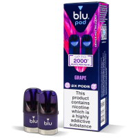 Картриджи Blu Bar Pod Grape (Виноград) 20мг