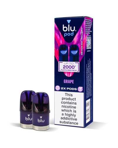 Картриджи Blu Bar Pod Grape (Виноград) 20мг