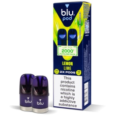 Картриджи Blu Bar Pod Lemon Lime (Лимон Лайм) 20мг