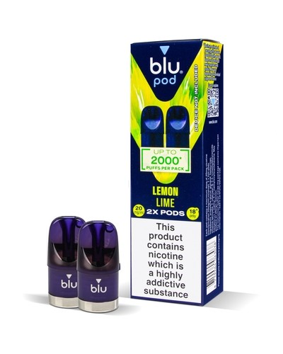 Картриджи Blu Bar Pod Lemon Lime (Лимон Лайм) 20мг
