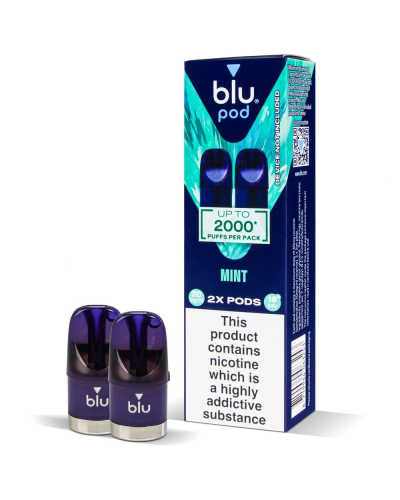 Картриджі Blu Bar Pod Mint (М'ята) 20мг