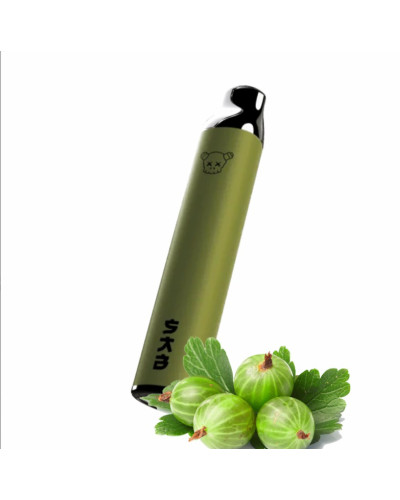 SAB 1500 Затяжек №45 Green Currant со вкусом Агрус