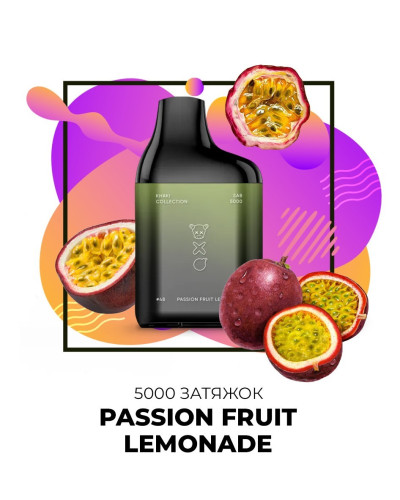 Одноразка SAB 5000 затяжок №48 Passion Fruit lemonade зі смаком лимонад маракуйя
