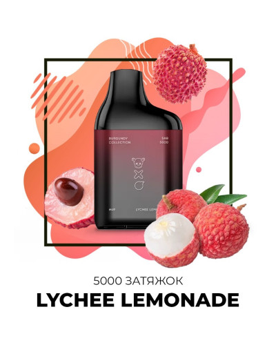 Одноразка SAB 5000 затяжок №49 Lychee Lemonade зі смаком лічі лимонад
