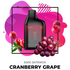 Одноразка SAB 5000 затяжок №50 Cranberry Grape зі смаком журавлина виноград