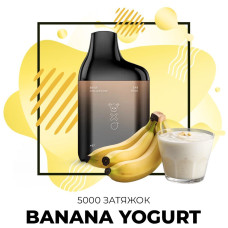 Одноразка SAB 5000 затяжок №55 Banana Yogurt зі смаком банановий йогурт