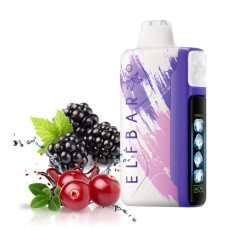 Одноразка Elf Bar Ice King 30000 Blackberry Cranberry (черника клюква)