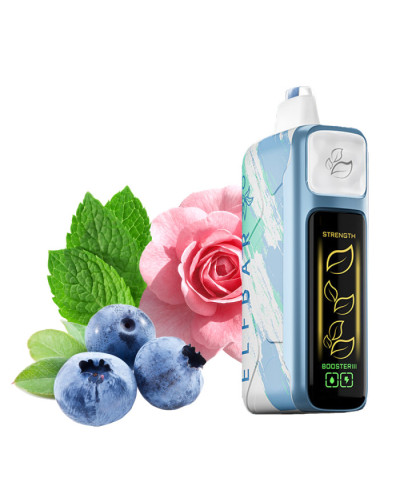 Одноразка Elf Bar Nic King 30000 Icy Blue Rose (черника роза мята)