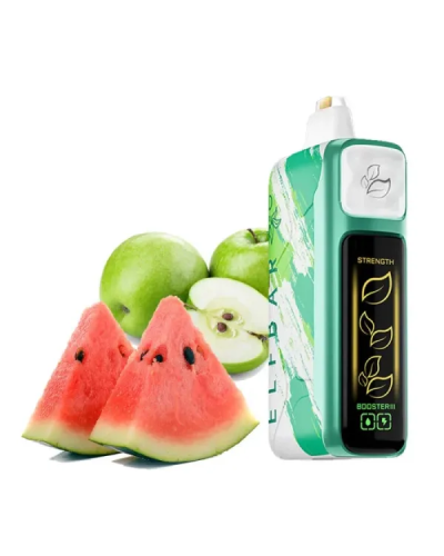 Одноразка Elf Bar Nic King 30000 850 mAh Sour Apple Watermelon 5% (Кисле яблуко Кавун)