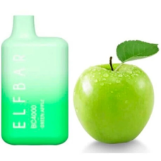 Одноразка ELF BAR BC 4000 "Green Apple" зі смаком зелене яблуко