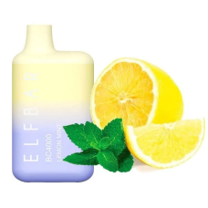 Одноразка ELF BAR BC 4000 "Lemon Mint" зі смаком лимон м'ята