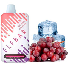 Одноразка ELF BAR BC 15000 затяжок "Grape ice" зі смаком виноград лід